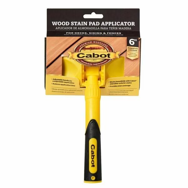 WOOD STAIN PAD 6in., Cabot, Mfr#: 140754610